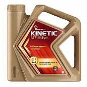Масло трансмис. Роснефть RN Kinetic ATF III Synt (4л) (DEXRON) синт Масло трансмис. Роснефть RN Kinetic ATF III Synt (4л) (DEXRON) синт