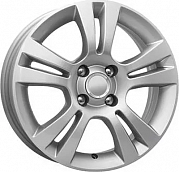 Диск литой 6,0*15 4*100 ET50 60,1 КиК КС445 (ZV 15_Almera G11) сильвер Диск литой 6,0*15 4*100 ET50 60,1 КиК КС445 (ZV 15_Almera G11) сильвер
