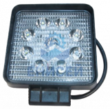 Фара рабочая LED AE27S-42HC направл, свет, 9 диодов, 27W, 12/24V квадратный корп. (Оригинал)