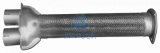 Металлорукав в оплётке (гофра) 5320-1203012-С в сборе с тройником и фланцем